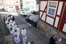 Feier der 1. Heiligen Kommunion in Sankt Crescentius (Foto: Karl-Franz Thiede)